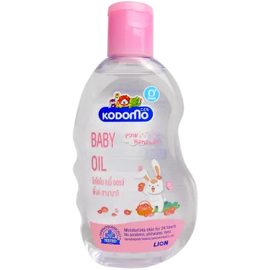 Kodomo Hanabak Baby Oil Pink 200ml - Rokomari product